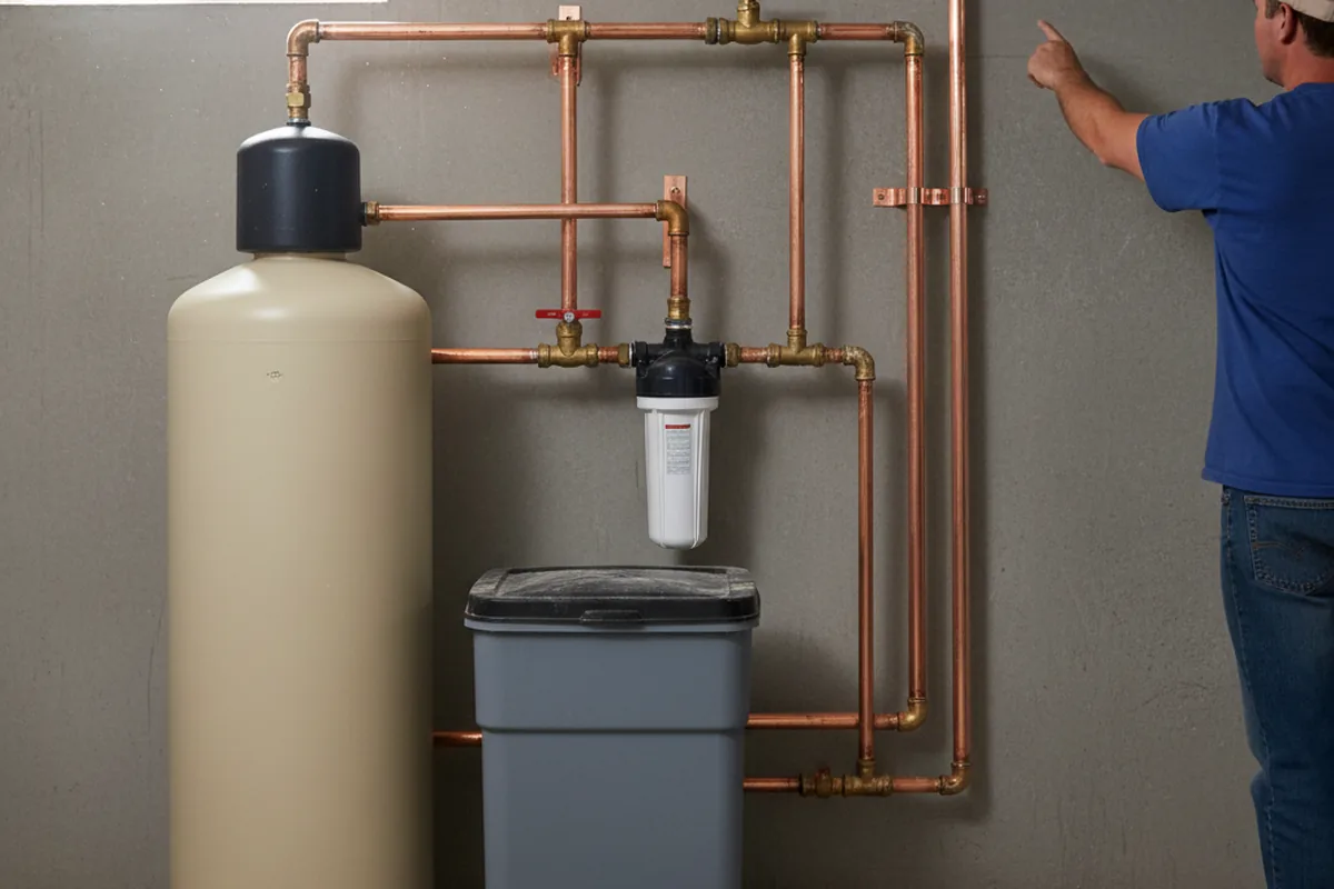 Whole-house water treatment system installed in Anderson